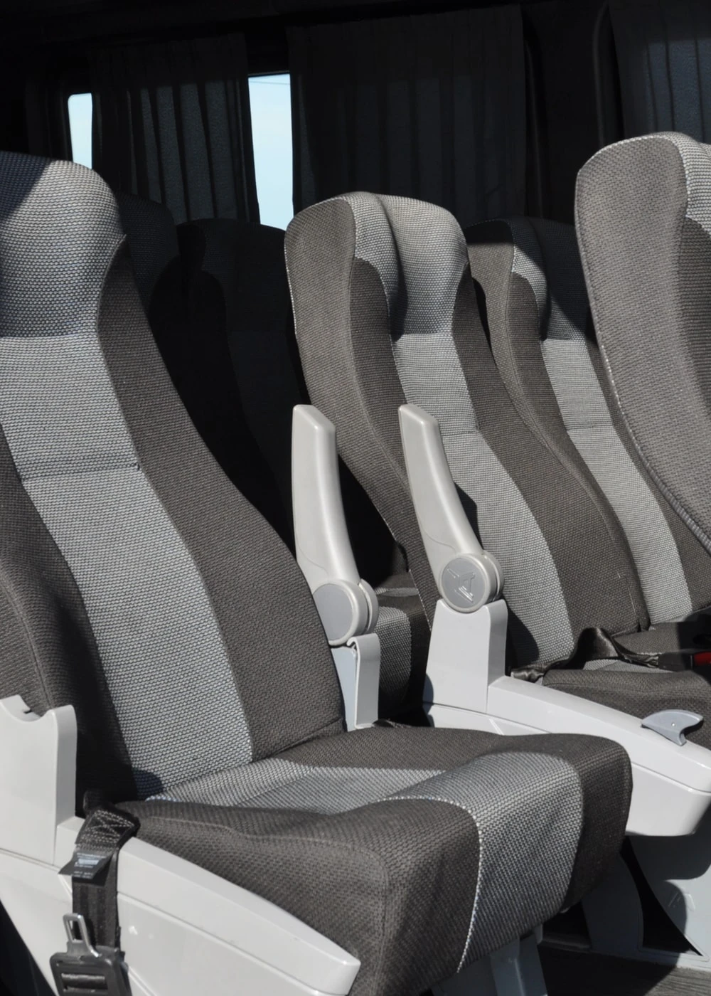 Interior ejecutivo de una Sprinter TransNort
