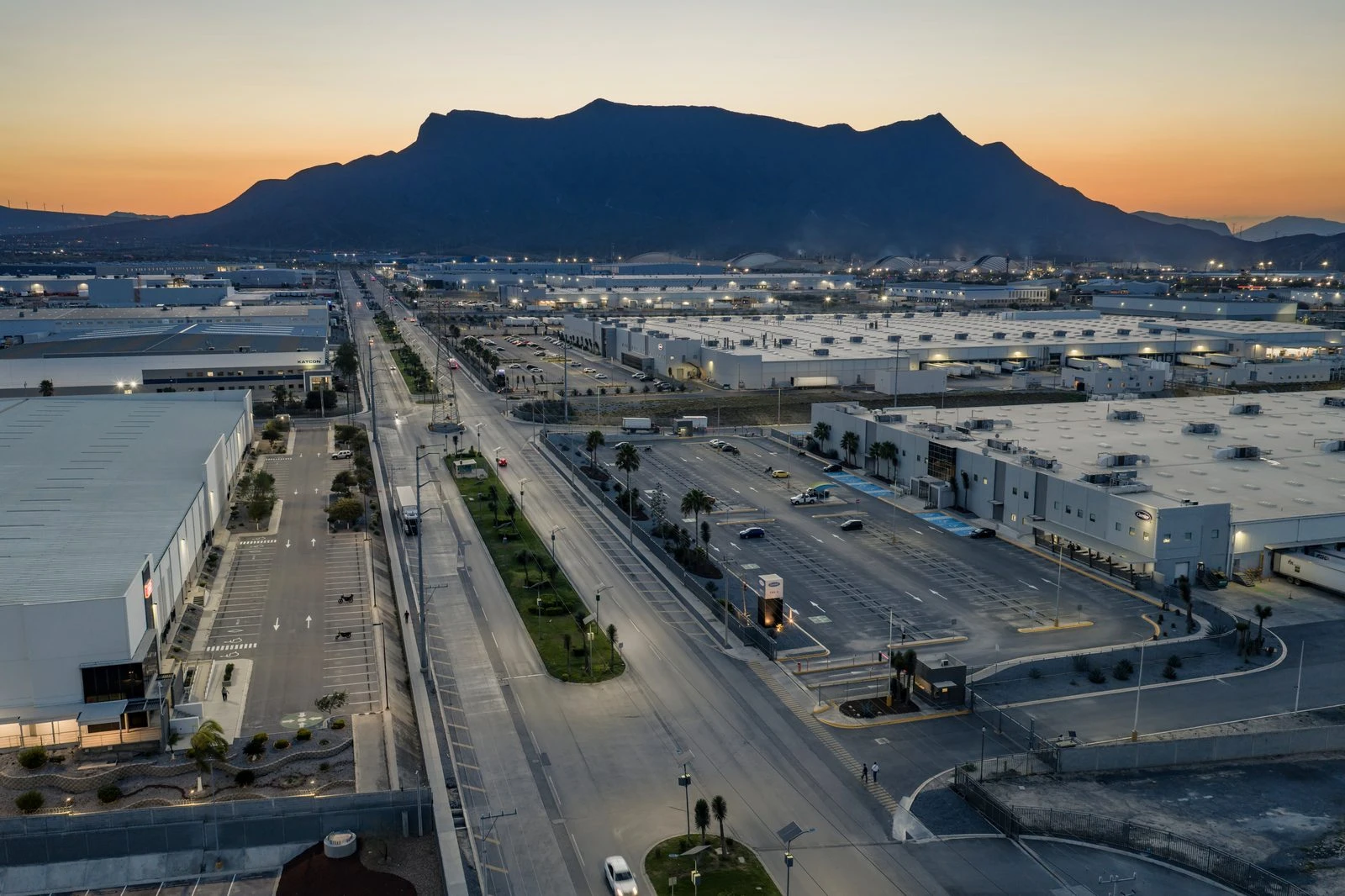 Parque industrial en Santa Catarina, Nuevo León