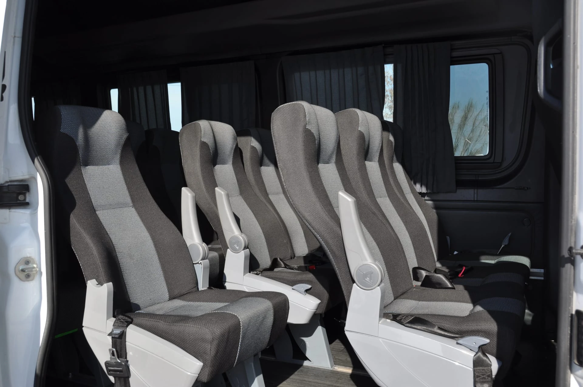 Interior de Ford Transit